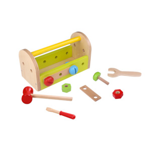 Tooky Toy Wooden Tool Box