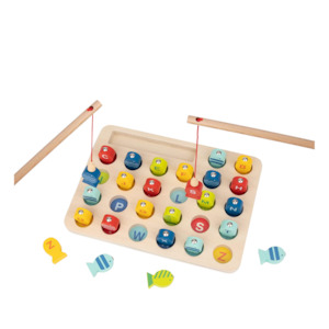 Wooden Magnetic Fishing Game