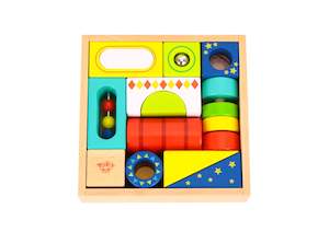 Tooky Toy Multifunction Wooden Block