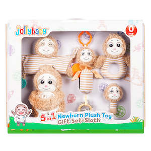 Jollybaby Newborn Plush Toy Gift Set - Slot