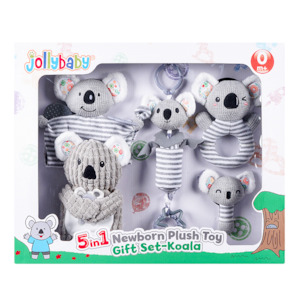 Jollybaby Newborn Plush Toy Gift Set-Koala