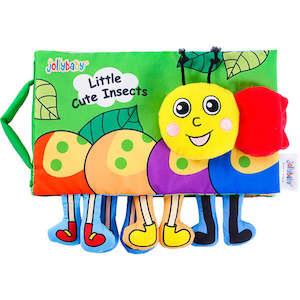 Jollybaby Little Cute Insects Cloth Book – Whose Feet Are These?