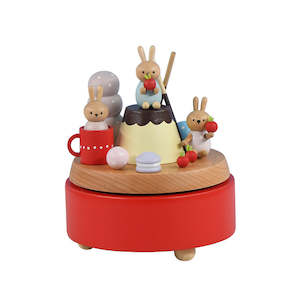 Dessert Party - Teddy Bear Picnic Tune - Premium Wooden Music box