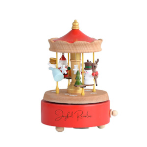 Toy: Happy Dancing Family - The City of the Sky Tune - Music Box