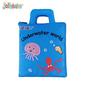 Jollybaby Underwater World Quiet Book- Montessori Activity Book