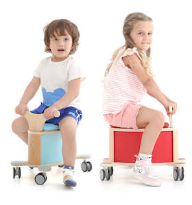 Ride-on Cargo Cart - Red