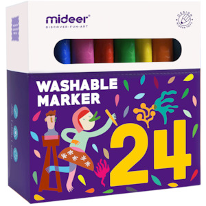 Washable Marker 24 Colors Age3+