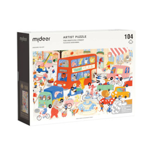 Toy: Artist Puzzle: The Hustling Street 104Pcs