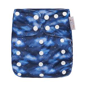 Starry Night Reusable Cloth Nappy | One Size Fits 3~17kg