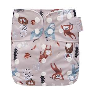 Jungle Jamboree Reusable Cloth Nappy | One Size Fits 3~17kg