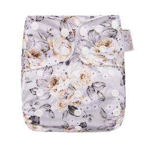 Moonlit Blossom Reusable Cloth Nappy | One Size Fits 3~17kg