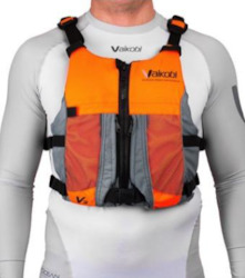 Vaikobi V3 Ocean Racing PFD, Fluro Orange-Grey