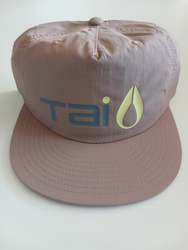 Sporting equipment: Hazy Pink Surf Cap - grey/yellow Tai