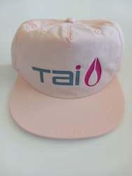 Sporting equipment: Pale pink Surf Cap - grey/pink Tai