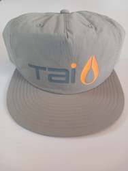 Grey Surf Cap - grey/fl. Orange Tai