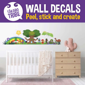 Tākaro Tribe Nursery/Wall Decals