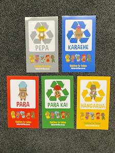 Whakapiri Hangarua (Recycling Labels) x 5