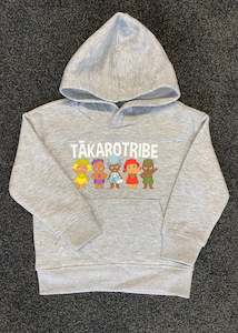 Kiwikiwi (Grey Marle) Kids Hoodie