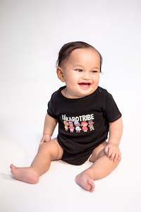 Infant clothing: Pango (Black) Onesie