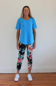 Womenswear: Belle Tee - Turquoise