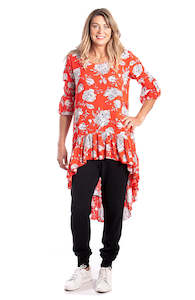 Womenswear: Flow Tunic Red