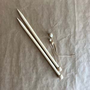 BAMBOO KNITTING NEEDLES ~ 12MM