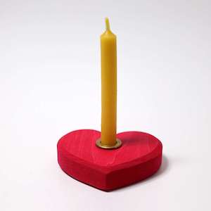 Toy: SMALL HEART CANDLE HOLDER ~ GRIMMS