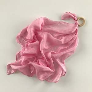 25% OFF - PETITE PLAY SILK WITH RING ~ BLUSH ~ FORAGED & FOUND