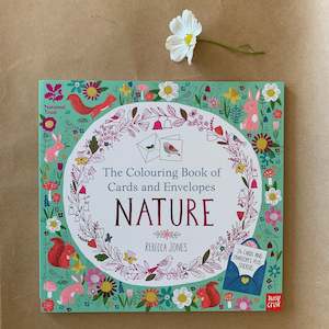 THE COLOURING BOOK OF CARDS & ENVELOPES ~ NATURE