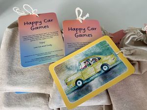 HAPPY CAR GAME ~ CARD SET ~ LOU HARVEY-ZAHRA