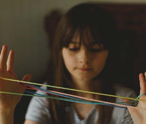 RAINBOW STRING GAME ~ SARAH'S SILKS