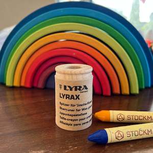 Lyra Wooden Sharpener For Stockmar Stick Crayons