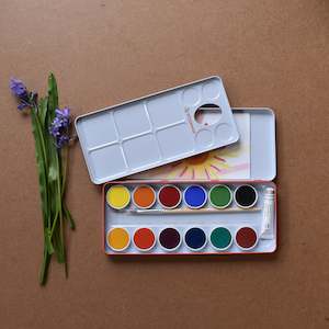 STOCKMAR PAINT PALETTE ~ 12 COLOURS