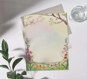 SUMMER NOTE PAPER SET ~ WILDED FAMILY