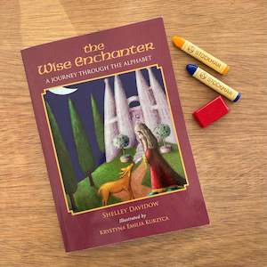 THE WISE ENCHANTER - A JOURNEY THROUGH THE ALPHABET ~ SHELLEY DAVIDOW