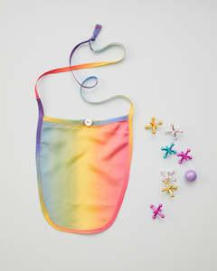 RAINBOW TREASURE POUCH ~ SARAH'S SILKS