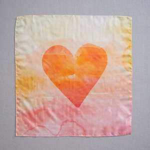 MINI HEART PLAYSILK ~ SARAH'S SILKS