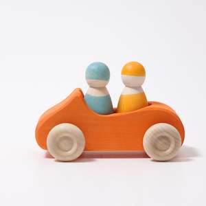 Toy: FRIENDS IN CONVERTIBLE ~ ORANGE ~ GRIMMS