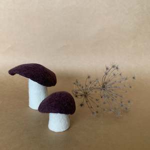 Mushroom ~ Dark Plum ~ Muskhane