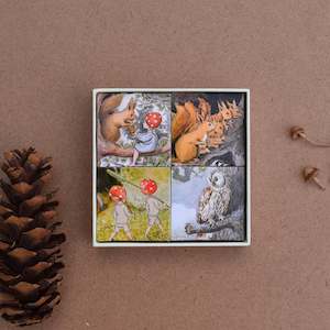 Toy: ELSA BESKOW ~  CHILDREN OF THE FOREST ~ MEMORY GAME