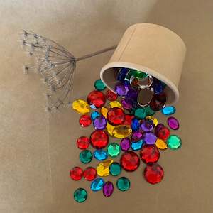 100 GLITTER STONES ~ GRIMMS