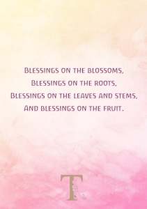 FREE DOWNLOAD ~ BLESSINGS ON THE BLOSSOMS