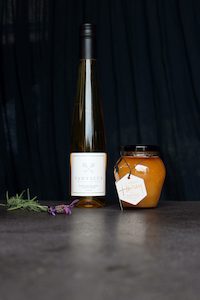 Late Harvest Viognier and Estate Wildflower Honey