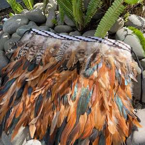 Natural Brown Coque Contemporary Kākahu