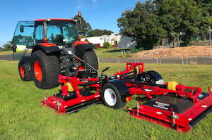 Agricultural machinery or equipment wholesaling: TDR-12 Tri-deck Roller Mower