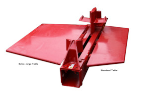 Agricultural machinery or equipment wholesaling: Split-Fire Extra Large Table