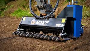 Agricultural machinery or equipment wholesaling: G-Rake GR90 Landscape Rake