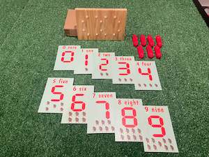 Dotty Dash Number Board