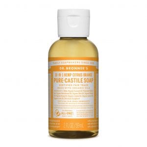 Dr Bronners Peppermint Castile 59ml