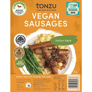 Tonzu Vegan Sausag Herb 300g